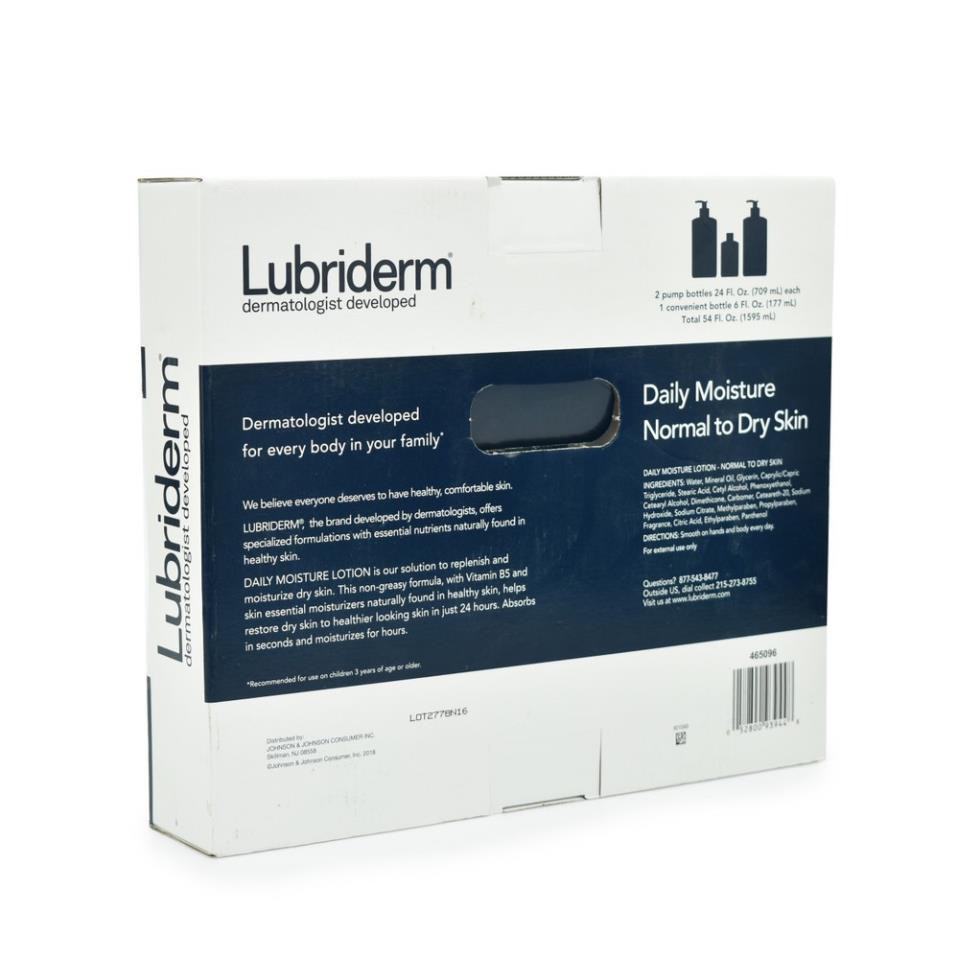 KEM DƯỠNG THỂ LUBRIDERM 1SET 1595ML