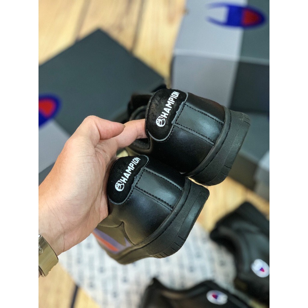 Giày Champion da đen