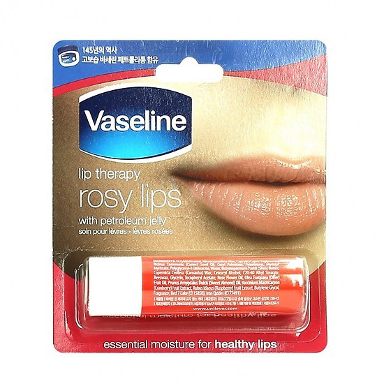 SON DƯỠNG MÔI VASELINE LIP THERAPY (Hàn Quốc)