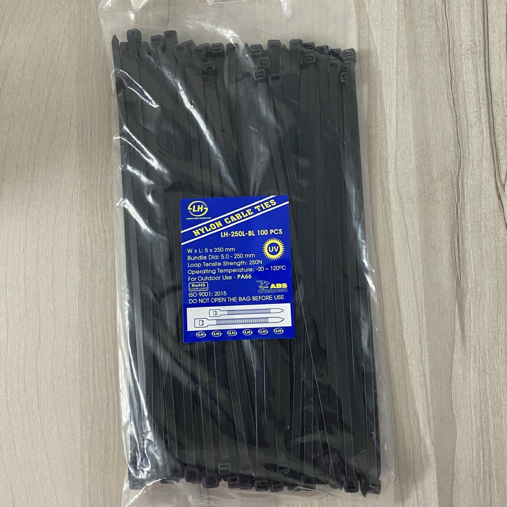 Dây rút nhựa chống tia UV, Dây rút dùng ngoài trời
