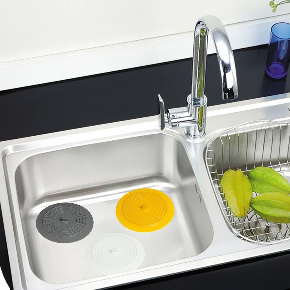 Nắp Đậy Cống Thoát Nước Bồn Rửa Chén / Phòng Tắm Chống Rò Rỉ Kích Thước 15cm Ốp
