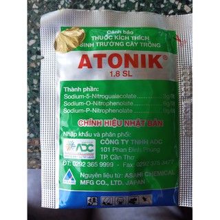 THUỐC KÍCH THÍCH SINH TRƯỞNG ATONIK gói 10ml