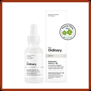 [Chính hãng] [Siêu rẻ][Fake đền gấp 10] Tinh chất cấp ẩm phục hồi The Ordinary Ha 2% + B5 date mới