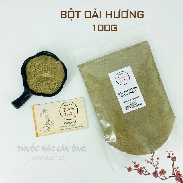 Bột Oải Hương Xay Mịn 100g (Huân Thảo/Lavender)