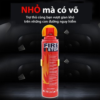 BÌNH CỨU HOẢ Ô TÔ DÂN DỤNG MINI 500ML