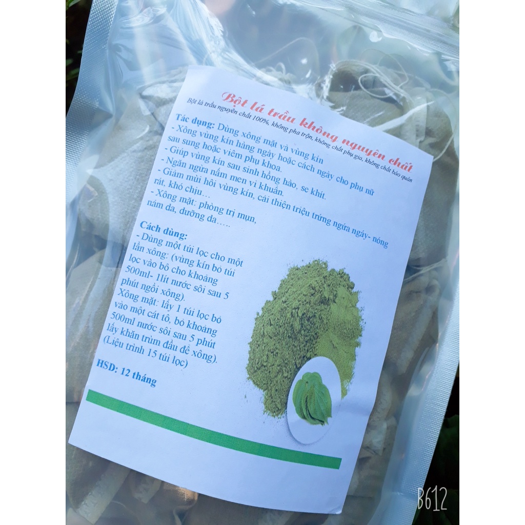 bột trầu không xông hơ sau sinh (10 túi lọc) | BigBuy360 - bigbuy360.vn