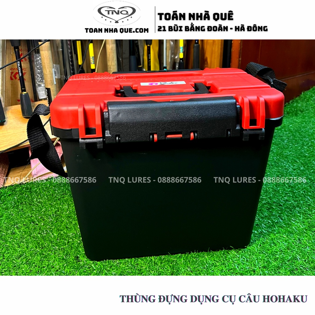 THÙNG ĐỰNG DỤNG CỤ CÂU HOKAKU - TNQ LURES TOÁN NHÀ QUÊ ( Giao màu ngẫu nhiên )