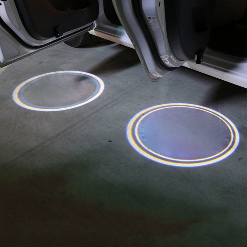 Đèn LED Chiếu Logo Ghost Shadow Trang Trí Cửa Xe Hơi