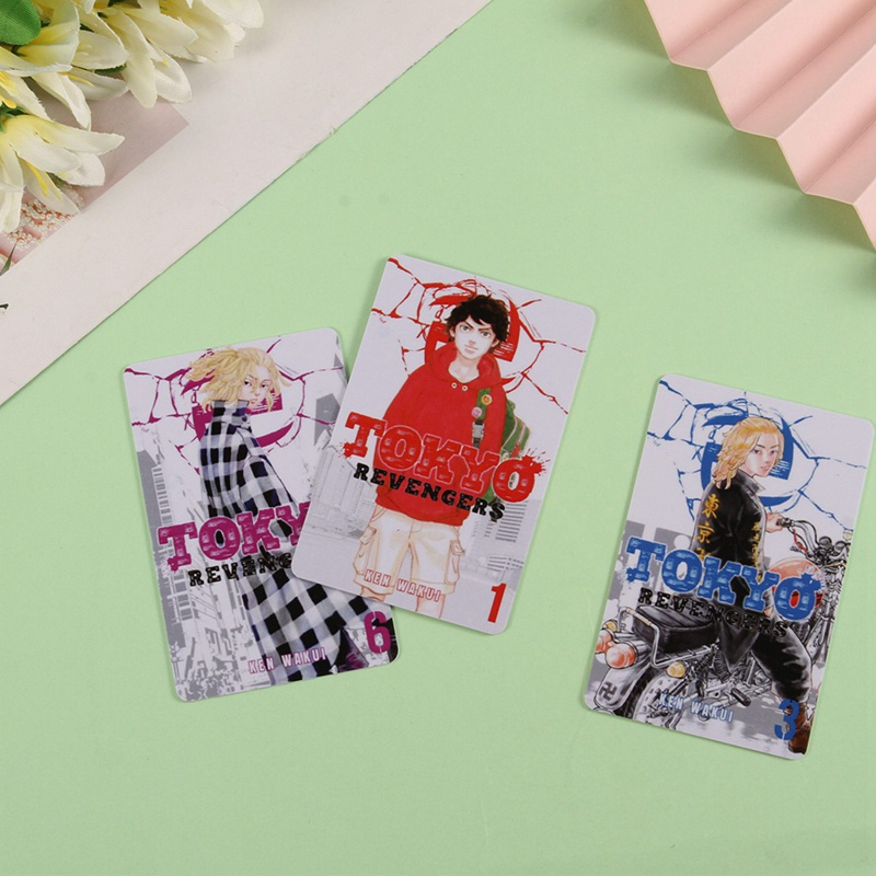 Thẻ ảnh PVC in hình Anime Tokyo Revengers thời trang độc đáo