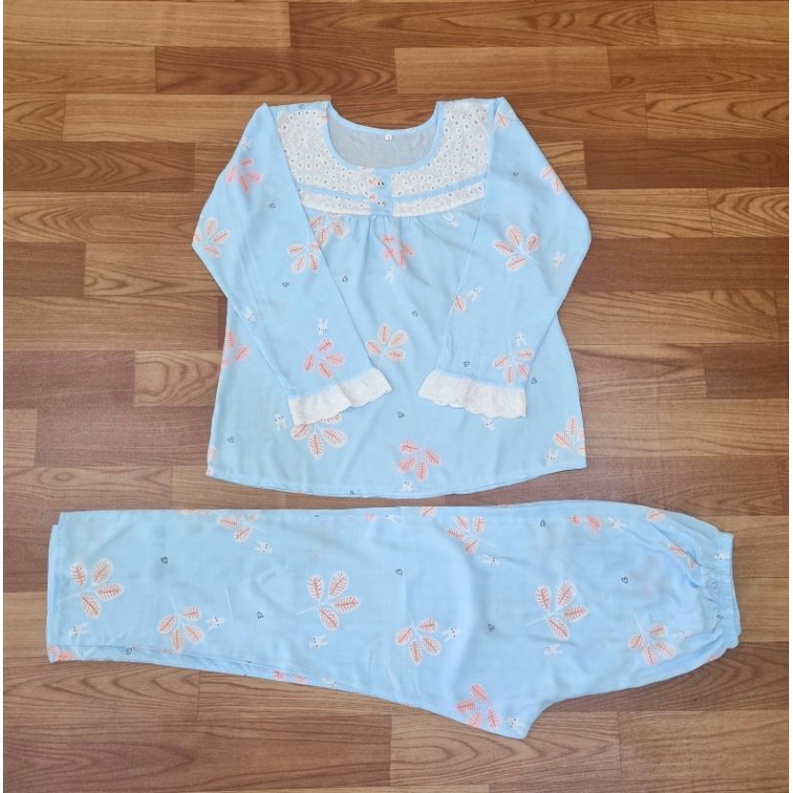 Bộ lanh lụa tay dai 43-72kg | BigBuy360 - bigbuy360.vn