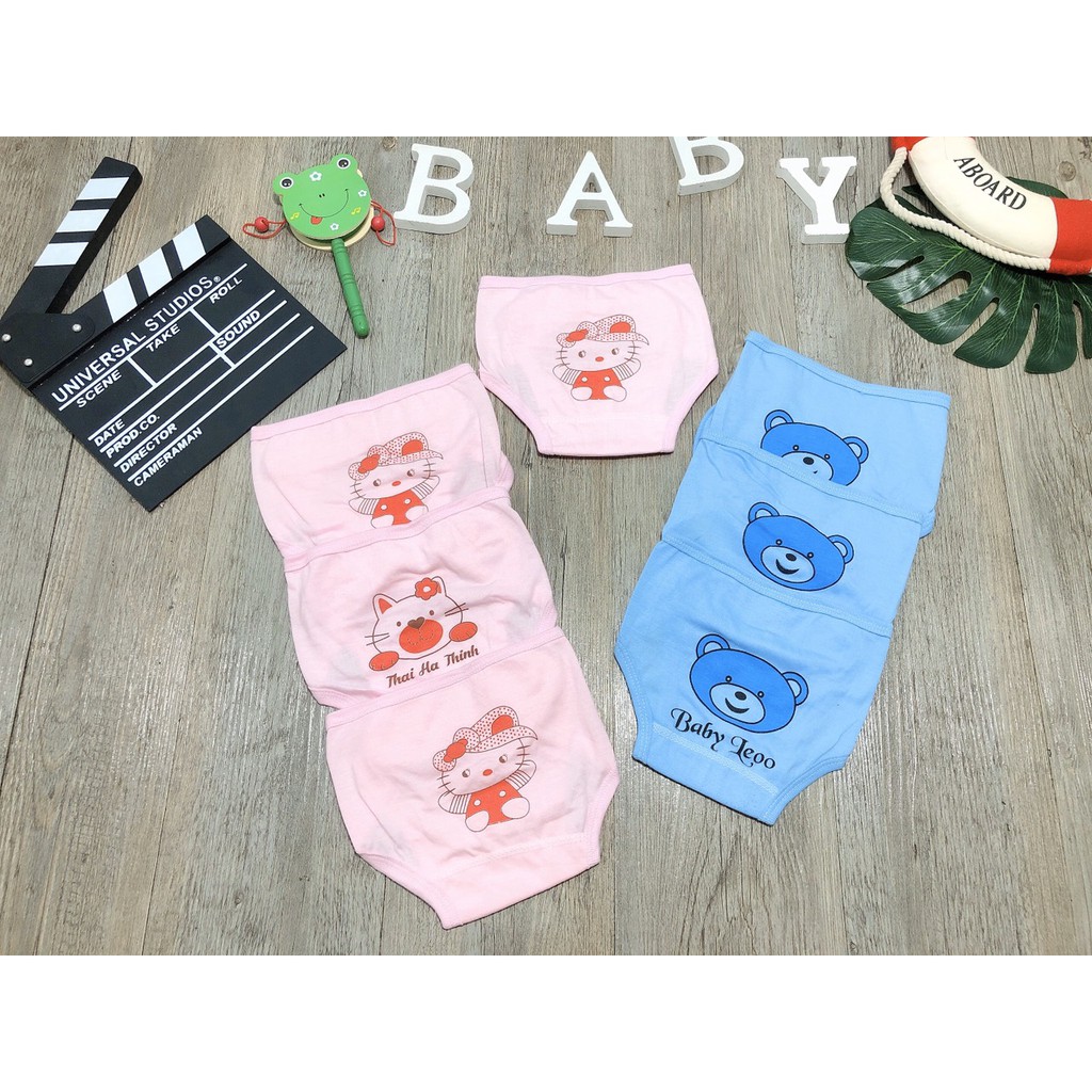 Quần dán bỉm sơ sinh Baby Leo có hình( mẫu mới)