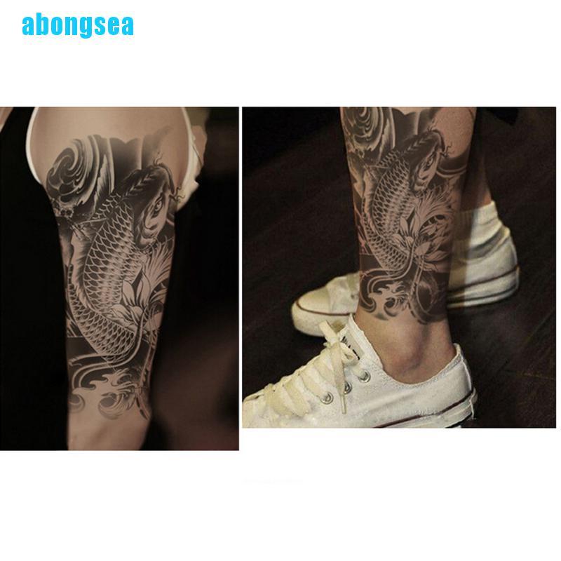 Abongsea Fashion New Magic Skull Tattoo Tattoos Flash Inspired Temporary Tattoo 1 Sheet