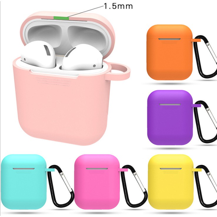 Vỏ Ốp Case Bảo Vệ Tai Nghe Bluetooth i12/1/2 Slicon Chống Va Đập