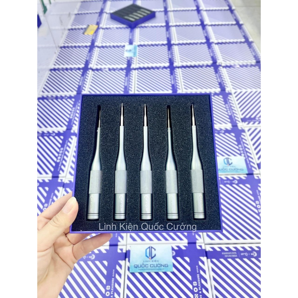 Bộ 5 cây vít Tomahawk giá siêu rẻ mở full iP và Androi