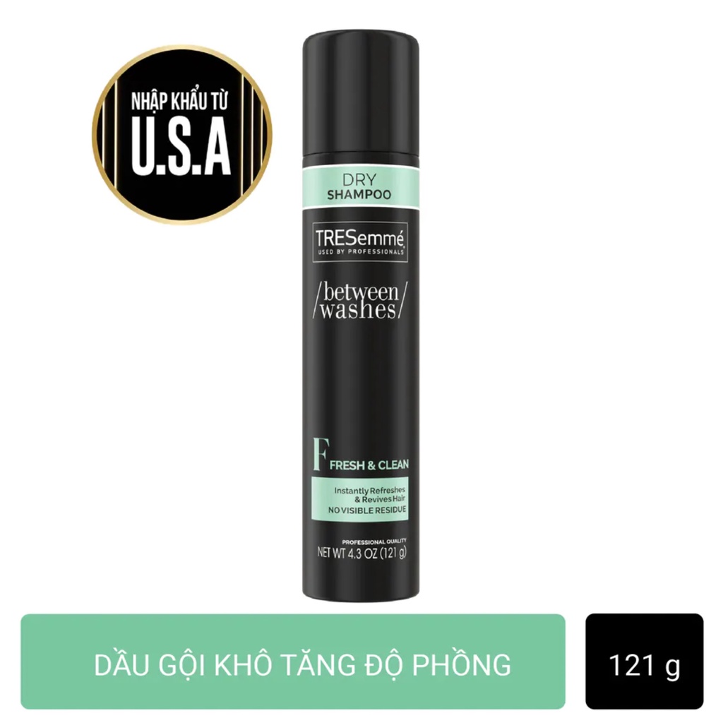 Dầu Gội Khô TRESemme Dry Shampoo Fresh &amp; Clean 141gr