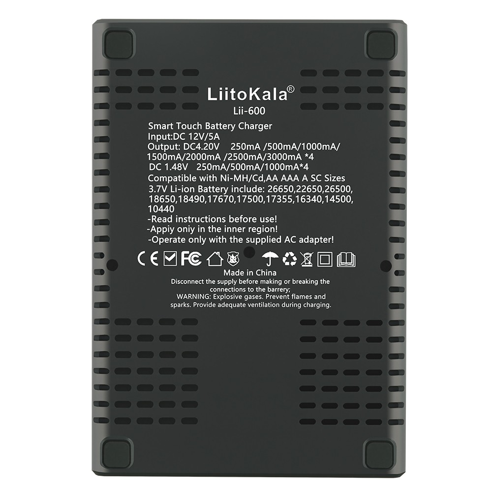 Sạc nhanh LiitoKala Lii-600 LCD