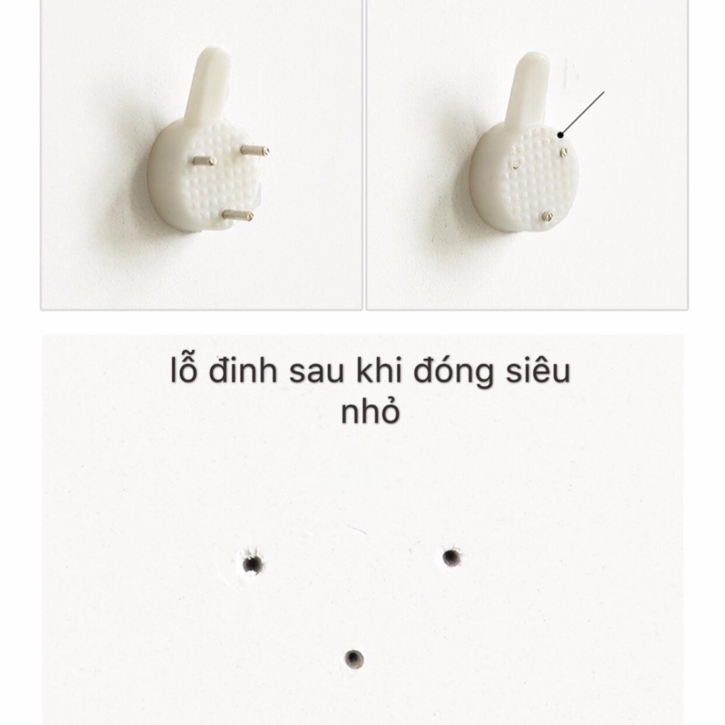 Combo 10 - 20 - 50 Đinh 3 Chân Treo Khung Ảnh, Trang Trí Không Cần Khoan Tường. | BigBuy360 - bigbuy360.vn