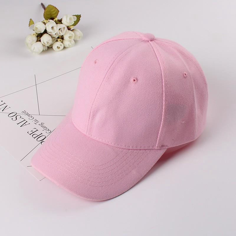 Mũ Lưỡi Trai Màu Trơn Unisex