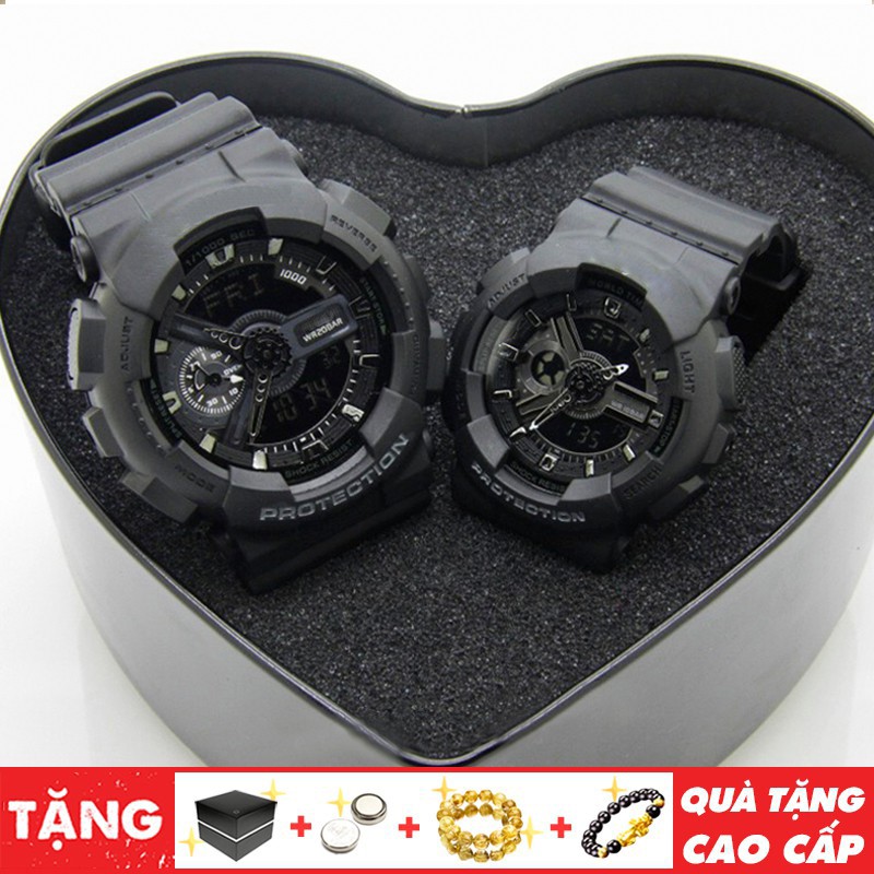 [Mã WTCHFEB giảm 20K ] Đồng hồ nam nữ thể thao Ga100 chất lừ