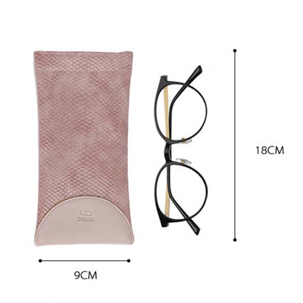 Ví đựng mắt kính bằng da rắn chống trầy