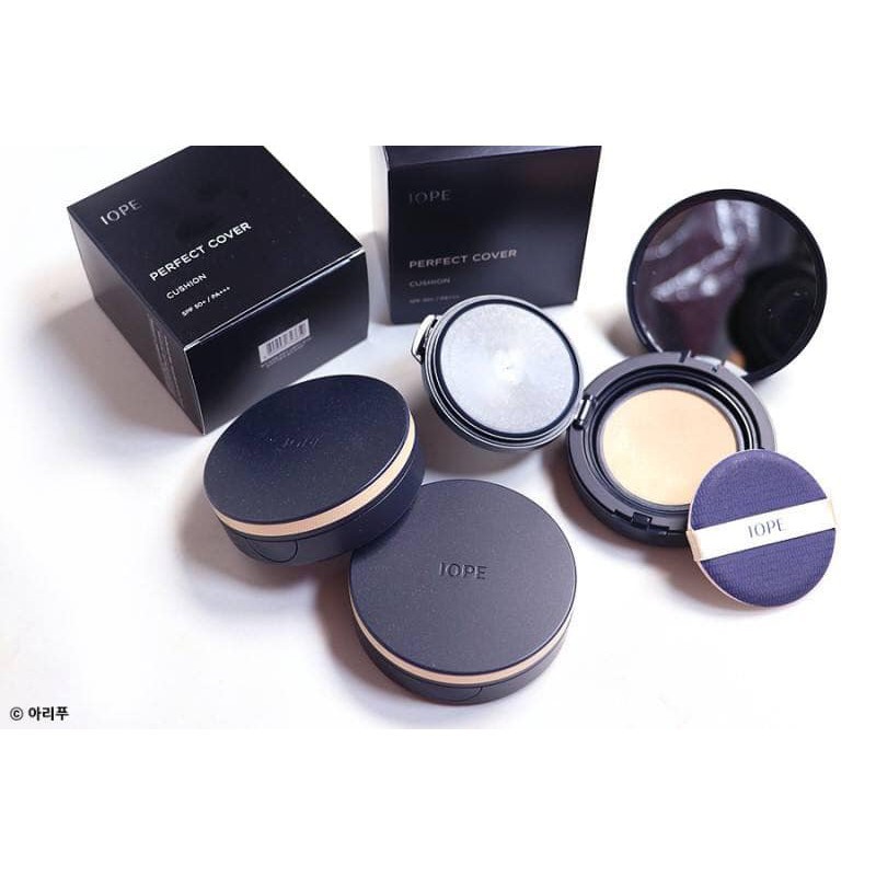 Phấn Nước IOPE Perfect Cover Cushion SPF 50+ PA+++ (15gx2 date 2/7/2022) | BigBuy360 - bigbuy360.vn