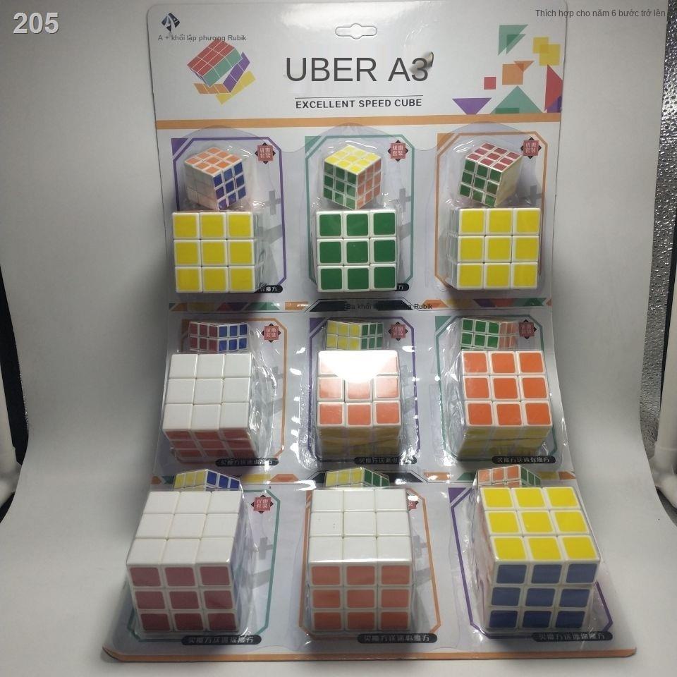 FKhối lập phương Rubik bậc ba dành cho người mới bắt đầu và trẻ em luyện tập Bộ đồ chơi giải nén các câu đố khác nhau nh