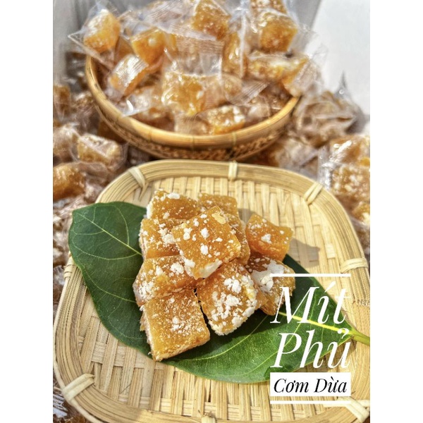 Mứt mít phủ cơm dừa 500g
