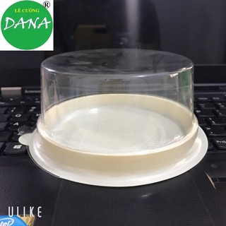 Hộp nhựa tròn đế vàng A12-6 10 cái