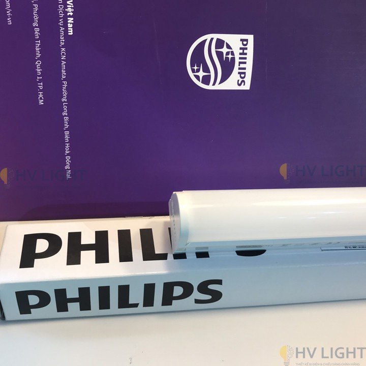 Bộ máng đèn PHILIPS 1m2 LED T8 BN012C 20W - HÀNG CHÍNH HÃNG ( tiết kiệm hơn , sáng lâu hơn )