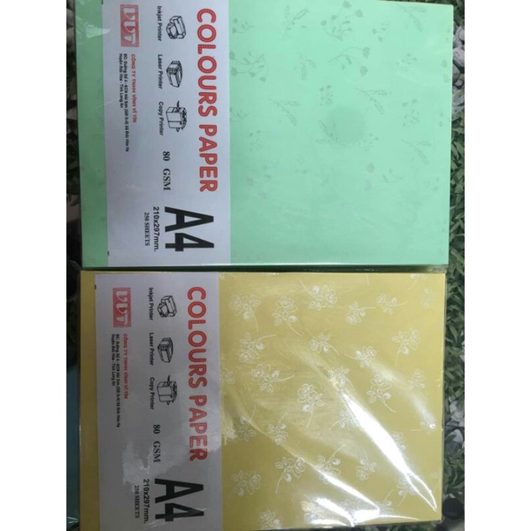 Bìa thơm mỏng A4 - 80gsm