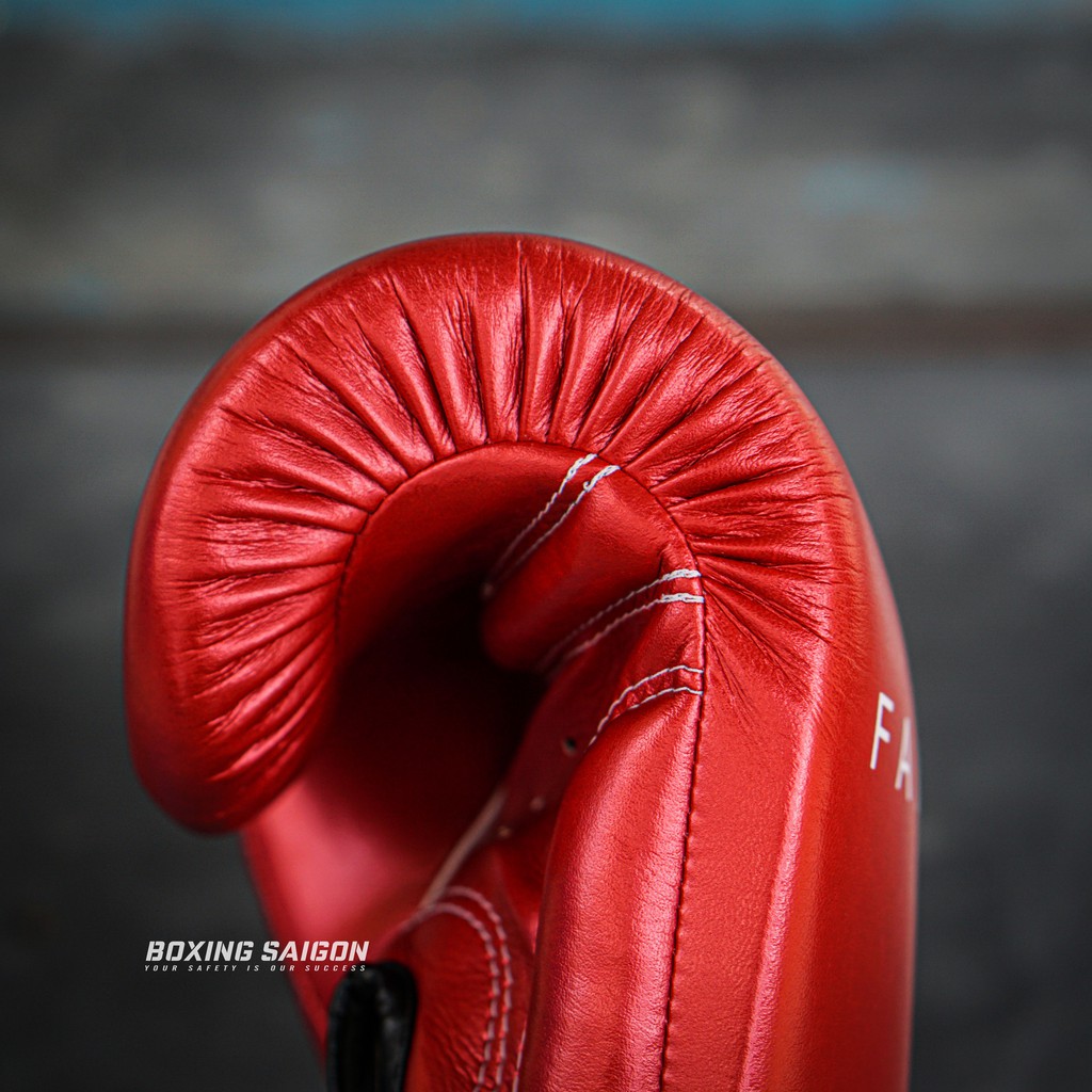 Găng tay boxing Fairtex BGV22 Metallic - Red