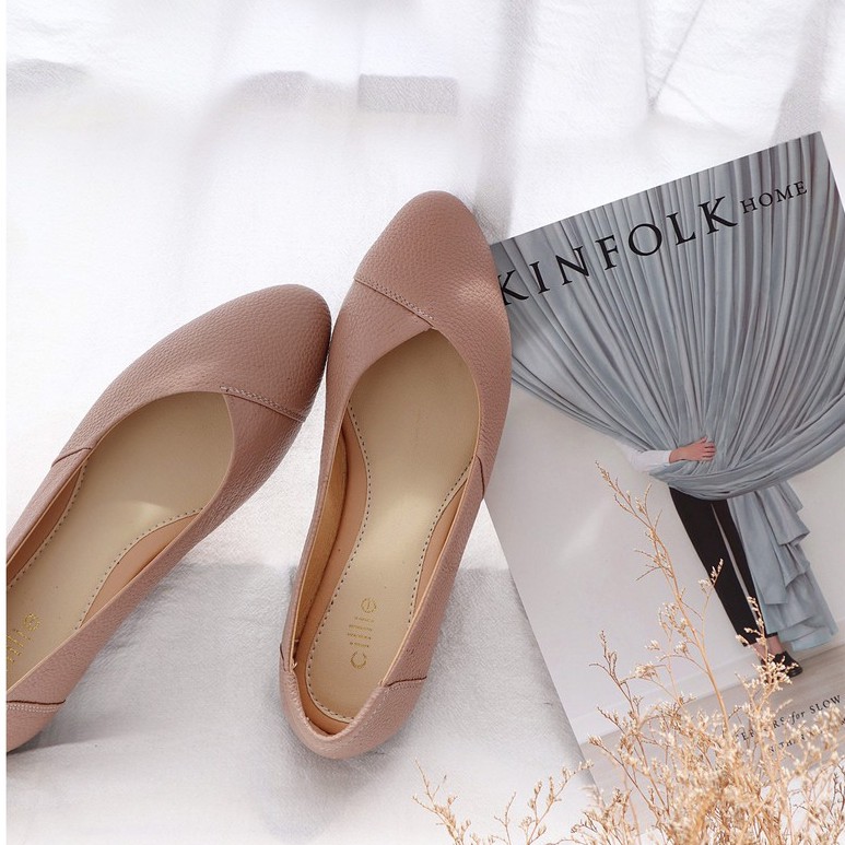 Giày búp bê đế bằng da thật 1122 | BigBuy360 - bigbuy360.vn