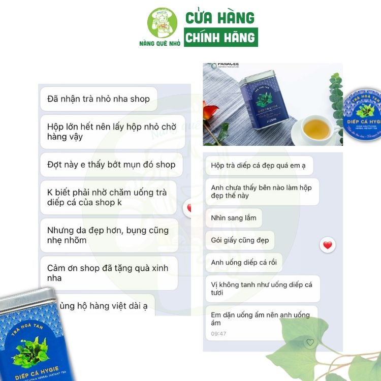 Trà Diếp Cá Hòa Tan Hygie Giảm Mụn Giảm Nóng Trong, Trà Hòa Tan Thanh Nhiệt Mát Gan Không Mùi Không Tanh