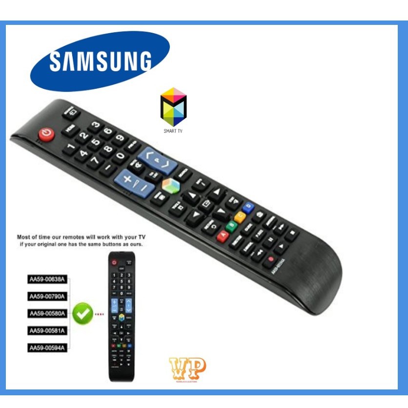 SAMSUNG Remote TV - Điều khiển TV SAMSUNG LCD, LED, Smart CHÍNH HÃNG