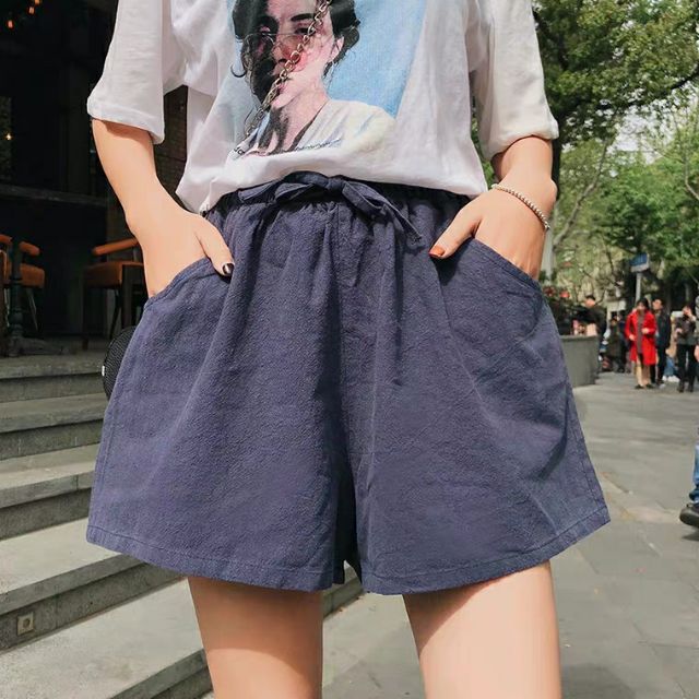 [FREESHIP] Quần đùi quần short nữ cạp chun dây rút nhiều màu đẹp | BigBuy360 - bigbuy360.vn