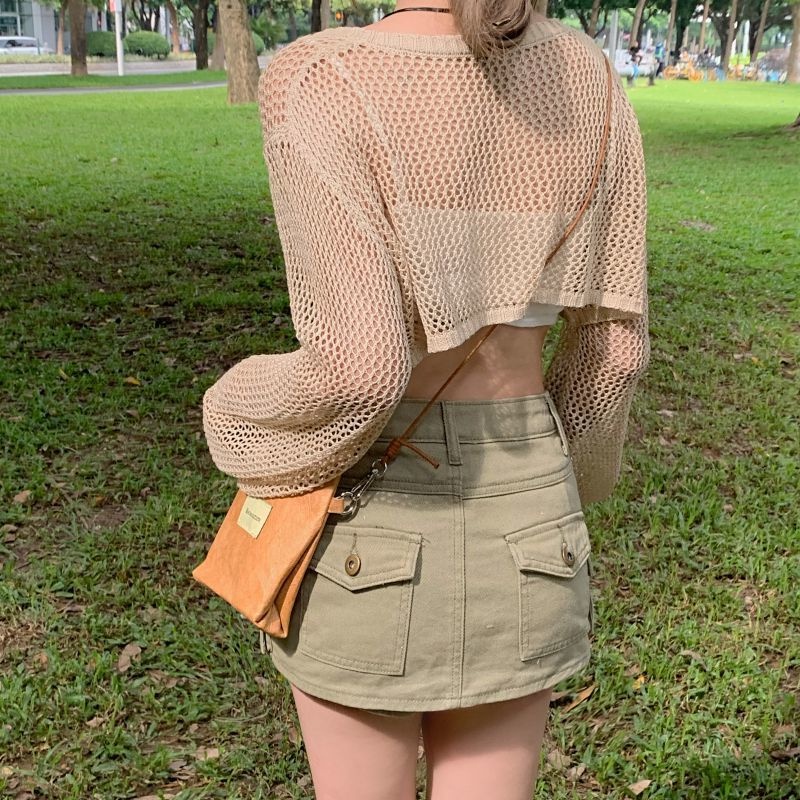 COZOK Bộ Áo Sát Nách Dáng Ôm + Áo Khoác Chống Nắng Thời Trang Cho Nữ