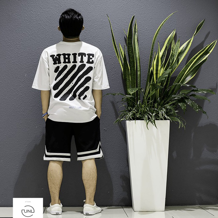 Combo quần 1V + Áo thun OFF WHITE