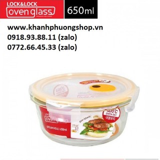 hộp thủy tinh lock&lock 650ml - hộp thủy tinh lock&lock