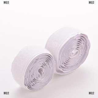 {MQ2}2 Rolls Strong Self Adhesive Velcro Hook Loop Tape Fastener Sticky 3ft New