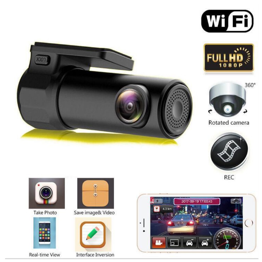 Camera hành trình phát wifi S7000