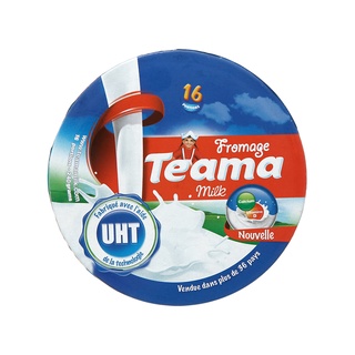 Phô mai cho bé Teama hộp tròn 8 và 16 miếng (120g/240g)