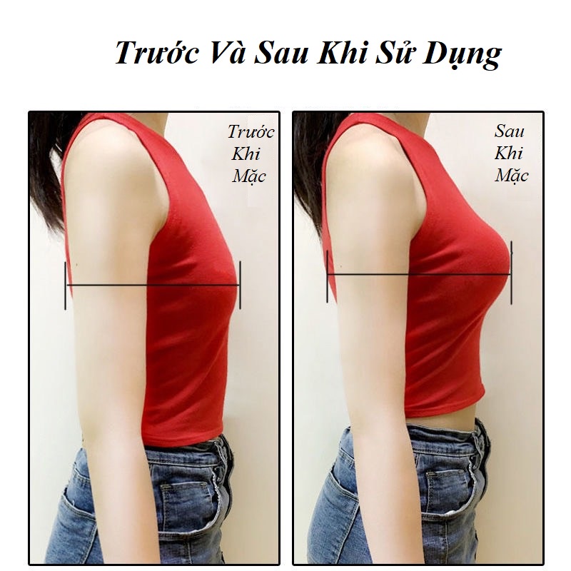 Áo lót nữ đúc su non không gọng đệm siêu dày 8cm độn ngực 2562