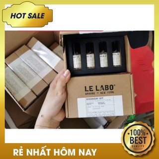 Set Bộ Nước Hoa Le Labo mini 4 chai chính hãng