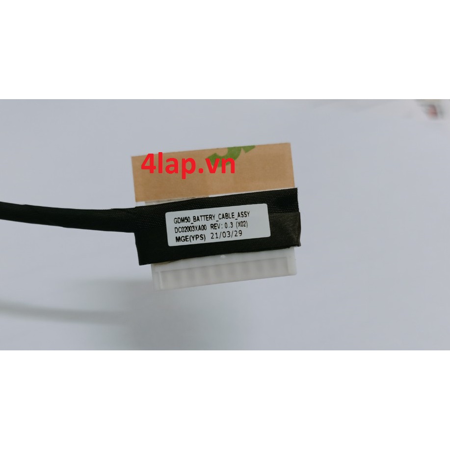 Thay Cable Pin Cáp Pin Laptop Dell Inspiron 15 3511 3510 3515 Battery Cable 4NDW9