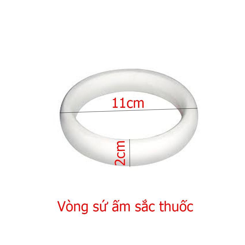 Vòng sứ cô đặc dùng cho ấm sắc thuốc đường kính 11cm