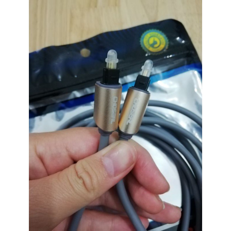 DÂY AUDIO QUANG 3m (Toslink, Optical) CHOSEAL chất lượng cao/PHUKIEN QN95