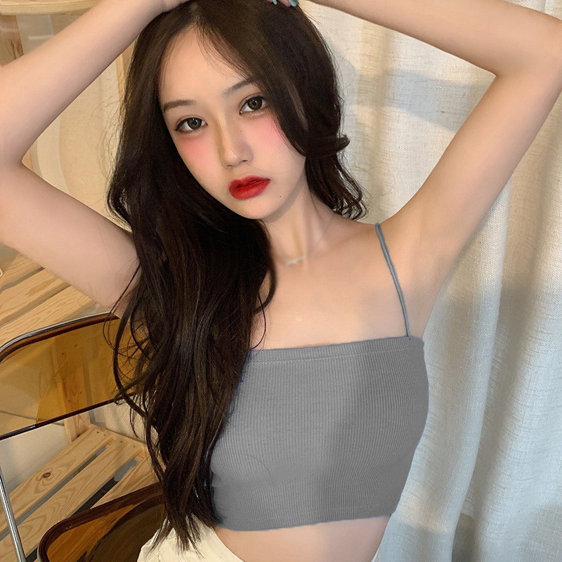 Áo Dây Nữ Cộc Tay Quyến Rũ