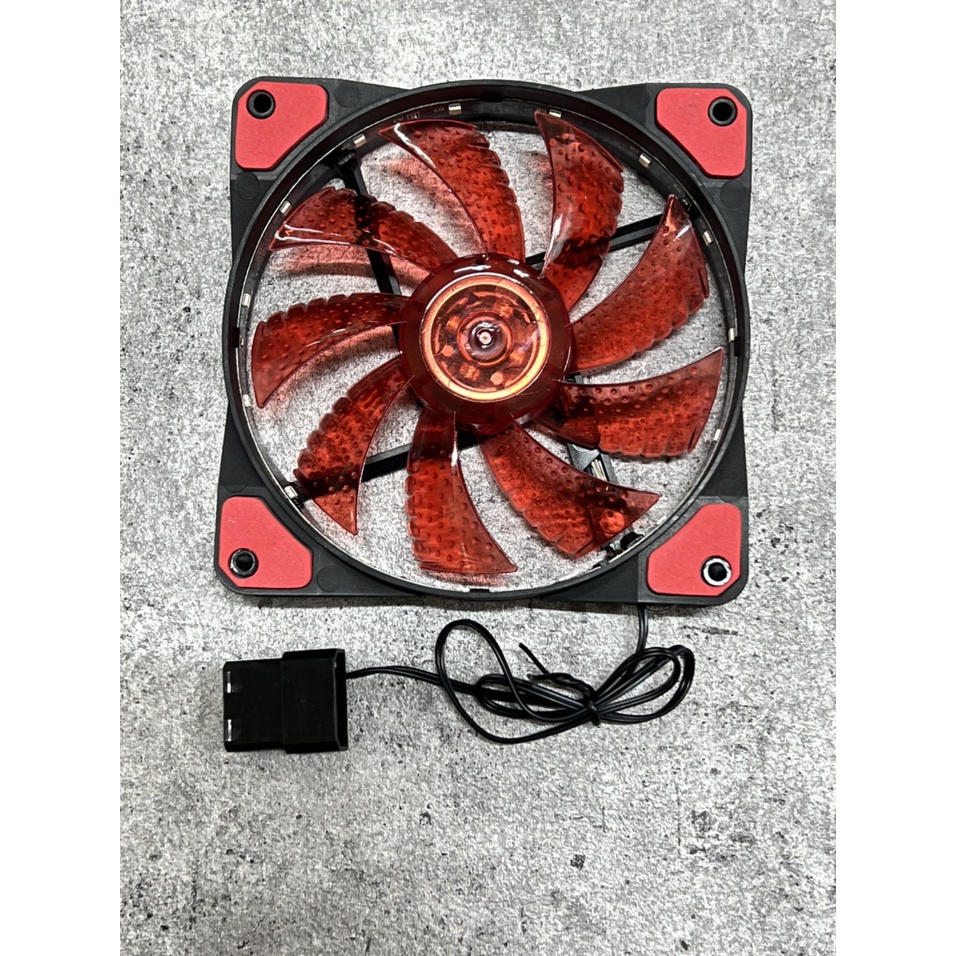 Fan case ,quạt tản nhiệt thùng máy cpu 12CM 12 INCH có đèn led 15 đèn bj1215 bj12025 trắng , xanh , đỏ