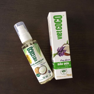 Dầu Dừa Vietcoco Chai Vòi 130ml