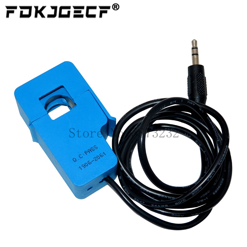 Bộ Cảm Biến Dòng Điện AC Không Cần Chạm SCT-013-000 10A 20A 30A 50A 60A 100A